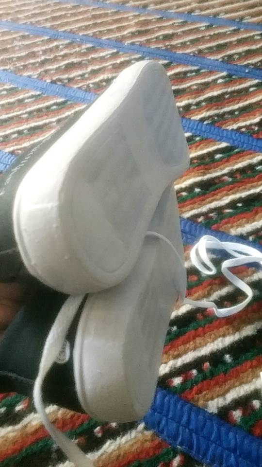 Sepatu Sneakers Wanita Motif Emoticon Lucu Smile / Sepatu Fashion Wanita / Sepatu sekolah Perempuan - Foto ulasan pembeli