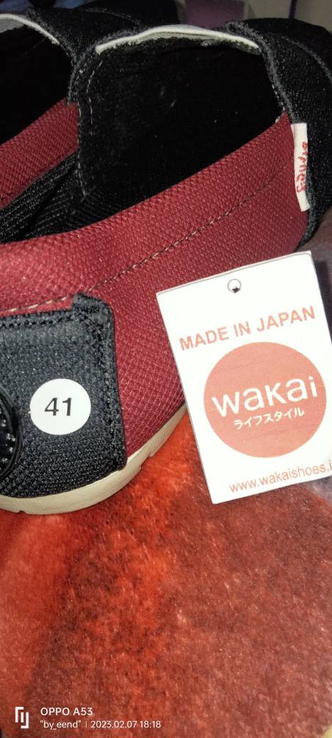 Sepatu Wakai Slip On Pria Wanita Termurah Nyaman - foto 3 dari 10