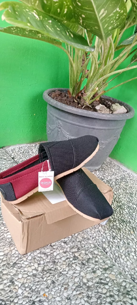 Sepatu Wakai Slip On Pria Wanita Termurah Nyaman - Foto ulasan pembeli