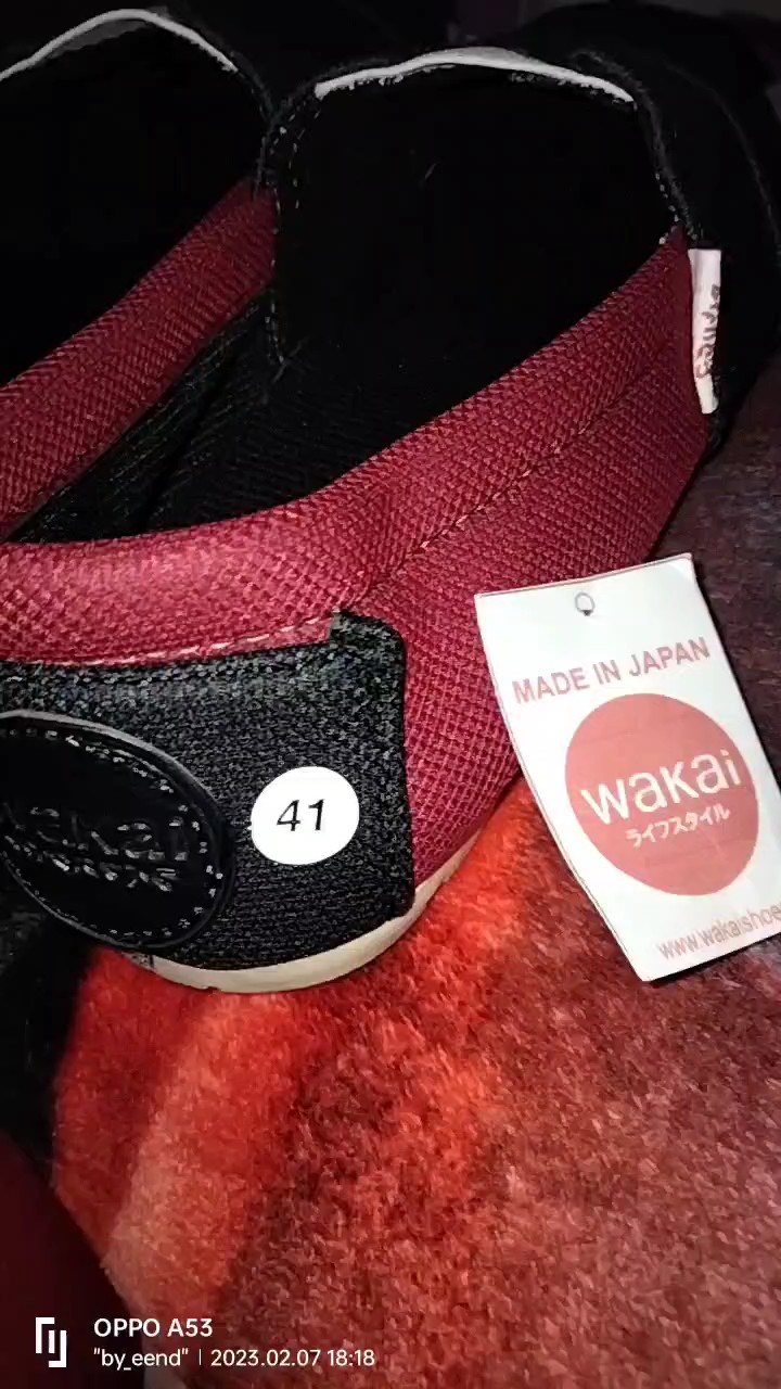 Sepatu Wakai Slip On Pria Wanita Termurah Nyaman - Foto ulasan pembeli