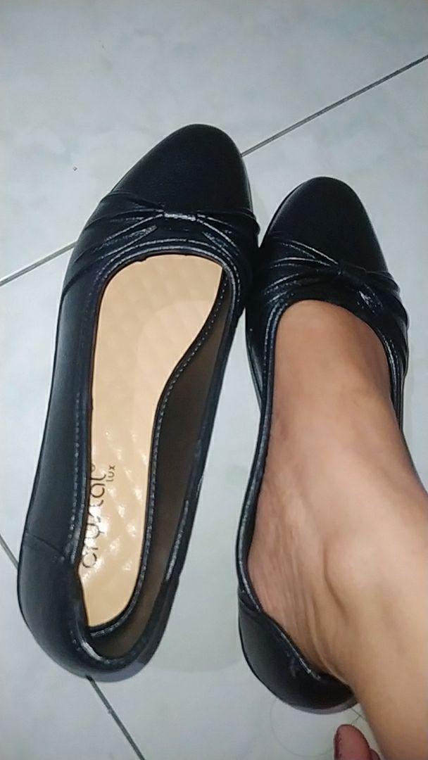SEPATU WANITA WEDGES JELLY PITA CL983-1 - Foto ulasan pembeli