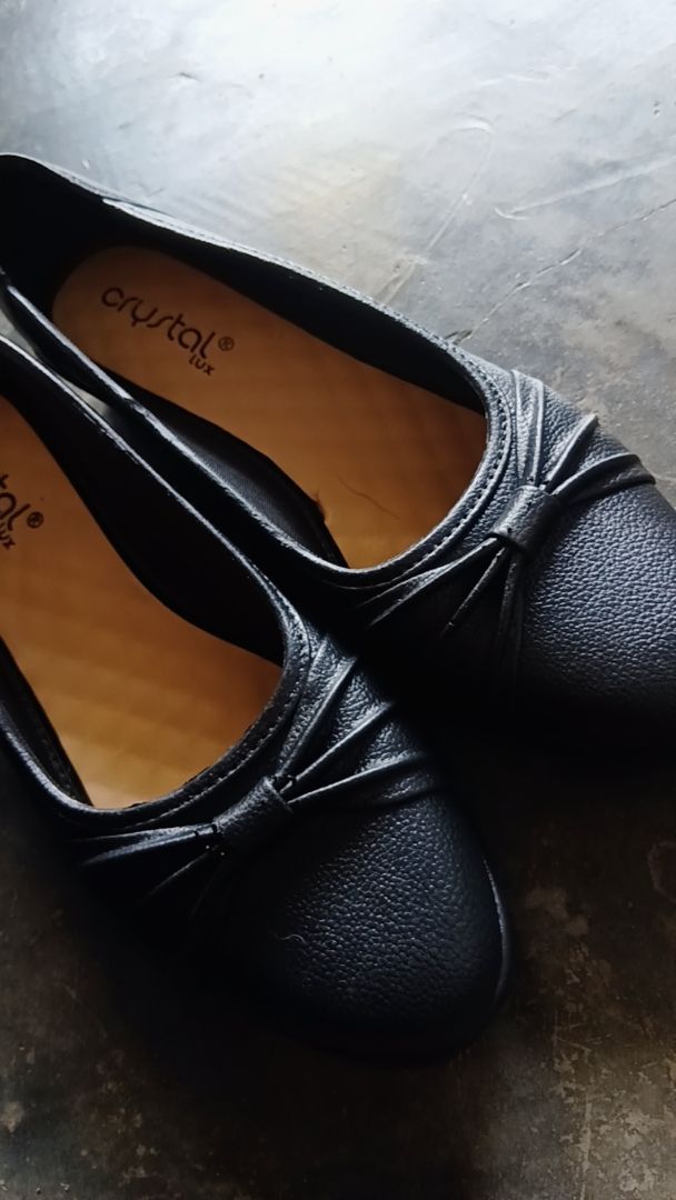 SEPATU WANITA WEDGES JELLY PITA CL983-1 - Foto ulasan pembeli