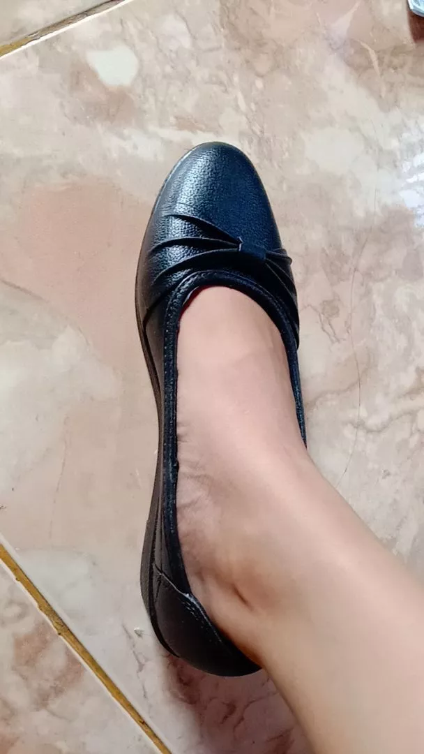 SEPATU WANITA WEDGES JELLY PITA CL983-1 - Foto ulasan pembeli