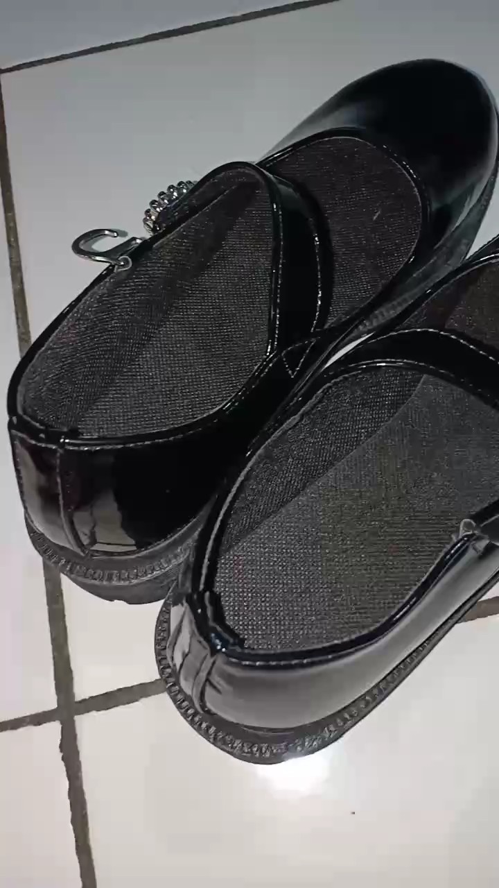 Sepatu Wanita Murah Sneakers Song Hye Kyo Dots Pro Stars Hitam Cokelat Muda TerHits P1M0 Calm Cantik - Foto ulasan pembeli