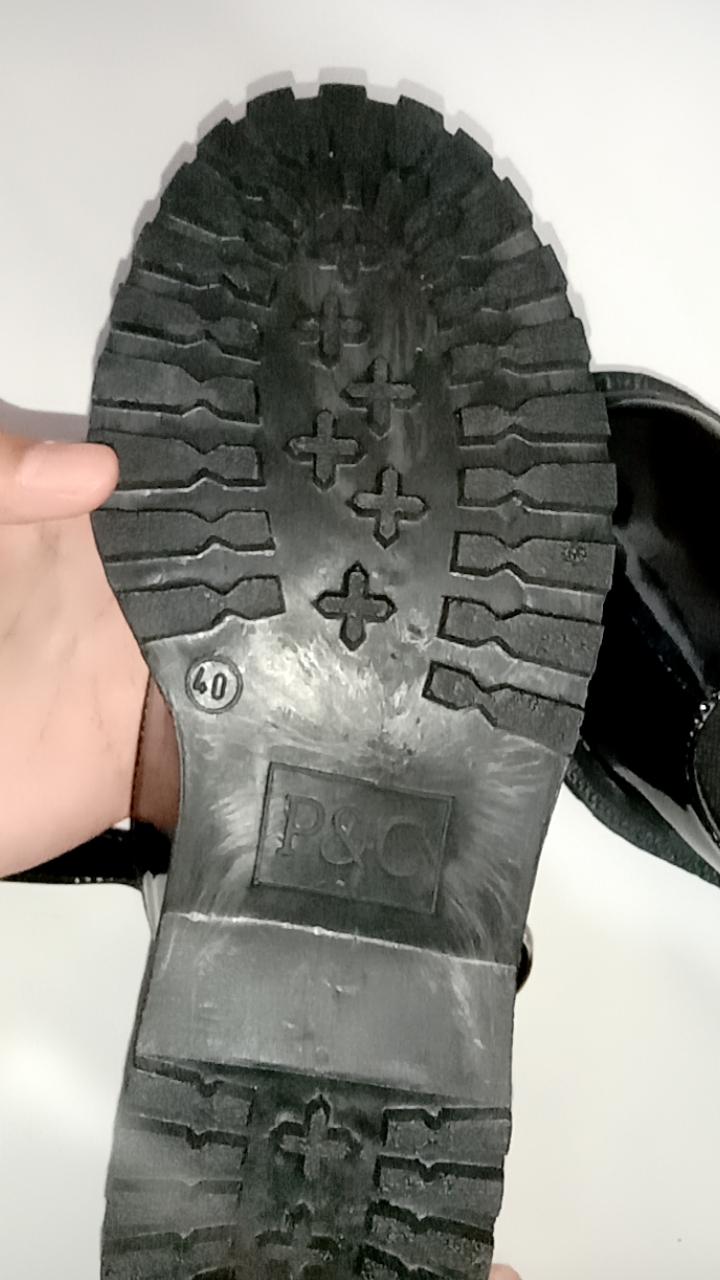 Sepatu Wanita Murah Sneakers Song Hye Kyo Dots Pro Stars Hitam Cokelat Muda TerHits P1M0 Calm Cantik - Foto ulasan pembeli