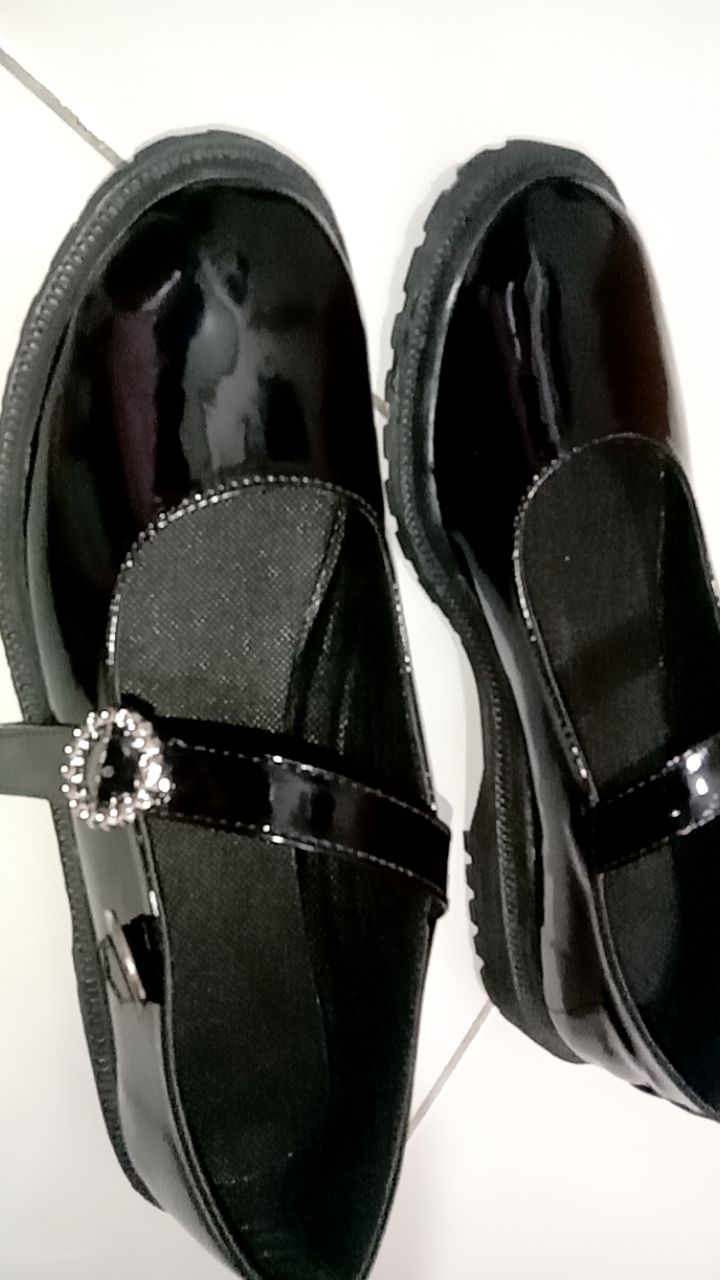 Sepatu Wanita Murah Sneakers Song Hye Kyo Dots Pro Stars Hitam Cokelat Muda TerHits P1M0 Calm Cantik - Foto ulasan pembeli