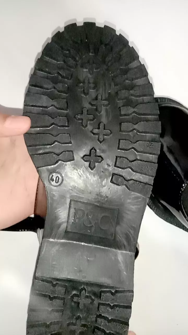 Sepatu Wanita Murah Sneakers Song Hye Kyo Dots Pro Stars Hitam Cokelat Muda TerHits P1M0 Calm Cantik - Foto ulasan pembeli