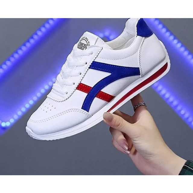 Sepatu Wanita Sol Spons Sol Lembut empuk Dan elastis Sneakers Wanita Populer Korean Sport CHUNGKY - foto 1 dari 10