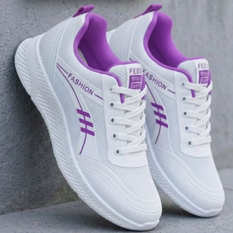 Sepatu Wanita Sneakers Terbaru Dengan Banyak Pilihan Warnanya Desain Ala Korean style Kekinian - foto 1 dari 10