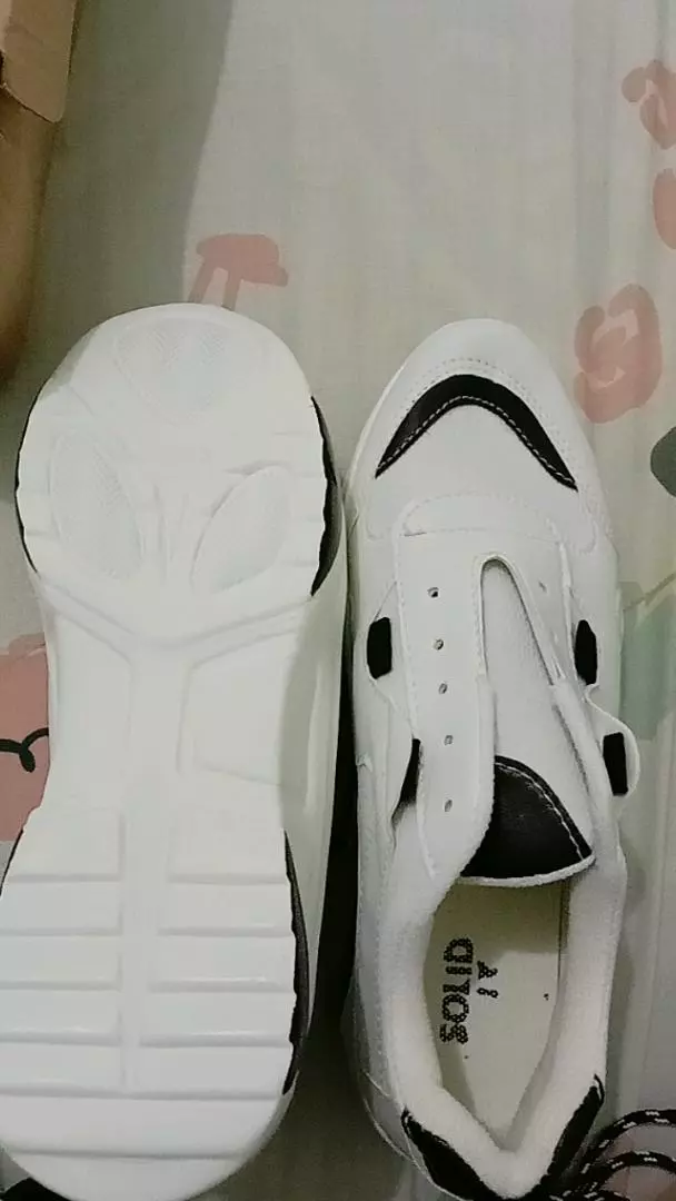 Sepatu Wanita Sneakers Wanwoo Sepatu Sneakers Wanita Tali - Foto ulasan pembeli