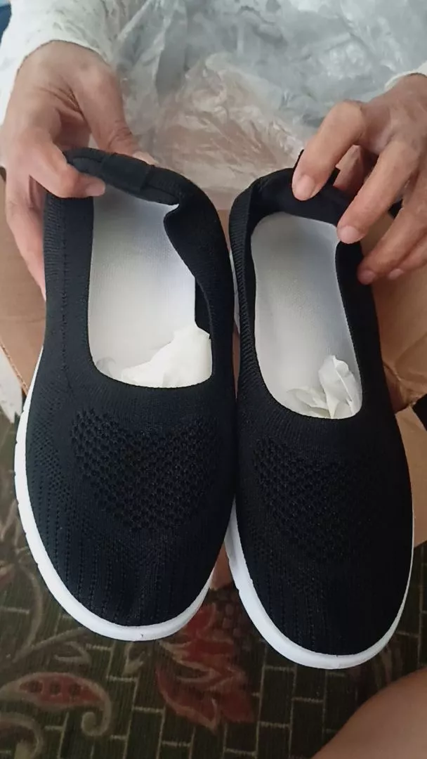 SEPATU WANITA SNEAKERS OLAHRAGA KASUAL KEKINIAN G-YS21 - Foto ulasan pembeli
