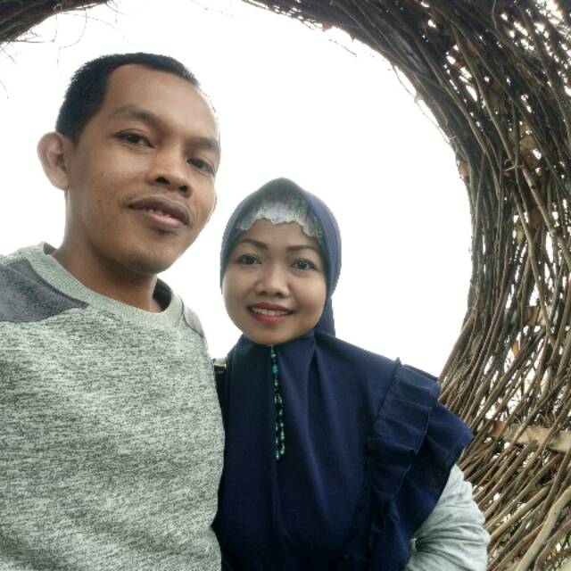 Seragam Dinas Hitam Kerah Sanghai Setelan Adem - Foto ulasan pembeli