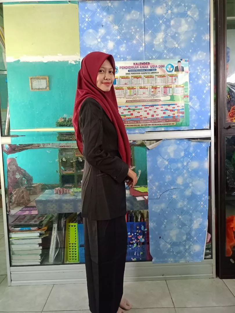 Seragam Dinas Hitam Kerah Sanghai Setelan Adem - Foto ulasan pembeli