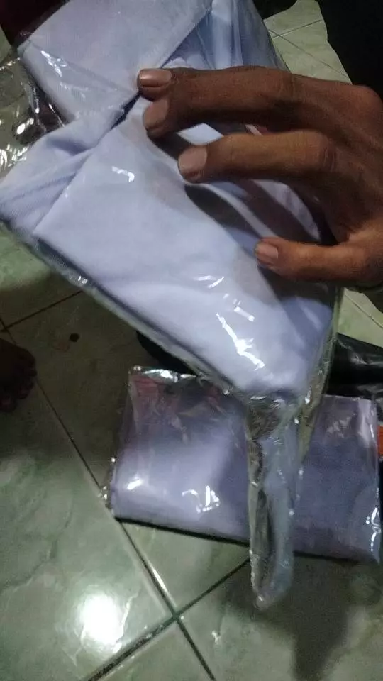 Seragam Dinas Pria Putih Bahan Lembut Full Steam - Foto ulasan pembeli