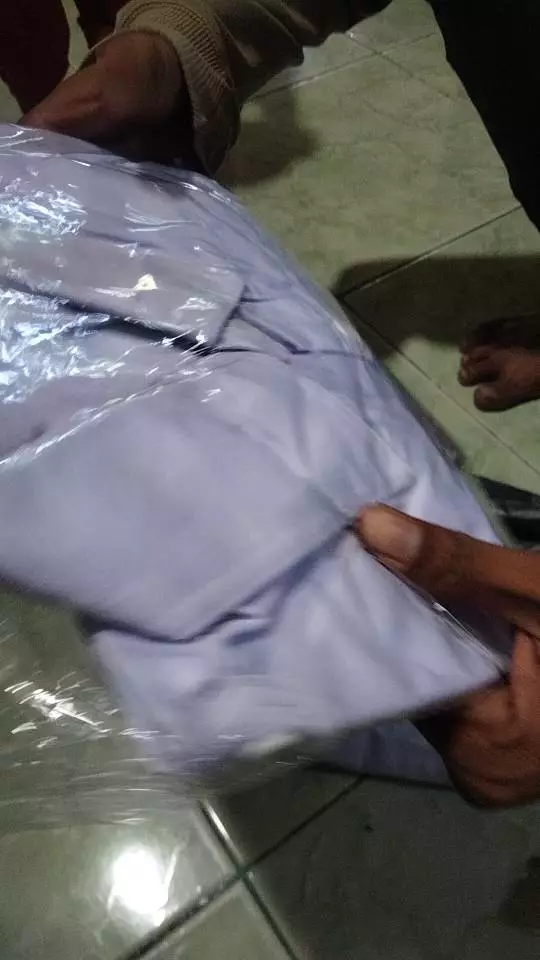 Seragam Dinas Pria Putih Bahan Lembut Full Steam - Foto ulasan pembeli