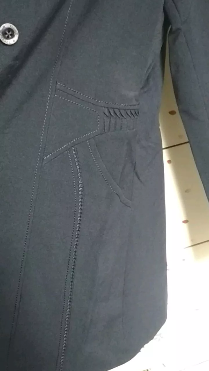 Seragam Guru Biru Dongker Stelan Rok/Celana Cerista Blazer - Foto ulasan pembeli