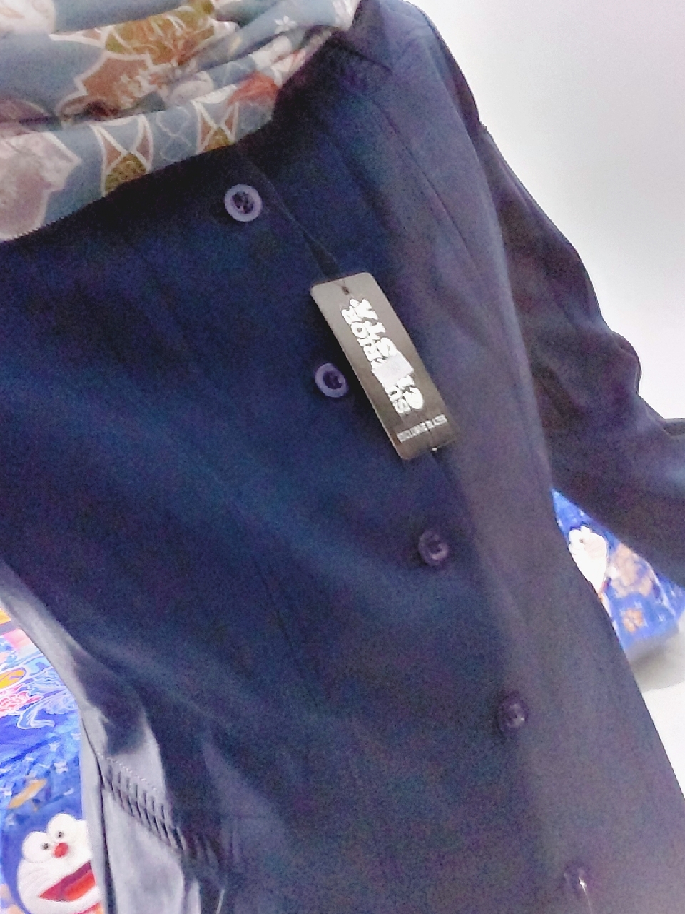 Seragam Guru Biru Dongker Stelan Rok/Celana Cerista Blazer - Foto ulasan pembeli