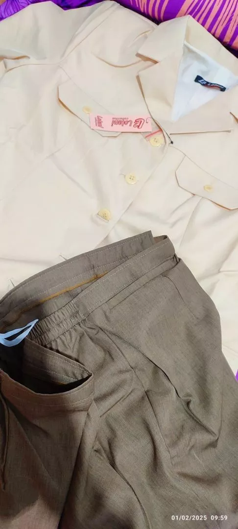 Seragam KEMHAN Wanita Adem Furing Banyak Ukuran - Foto ulasan pembeli