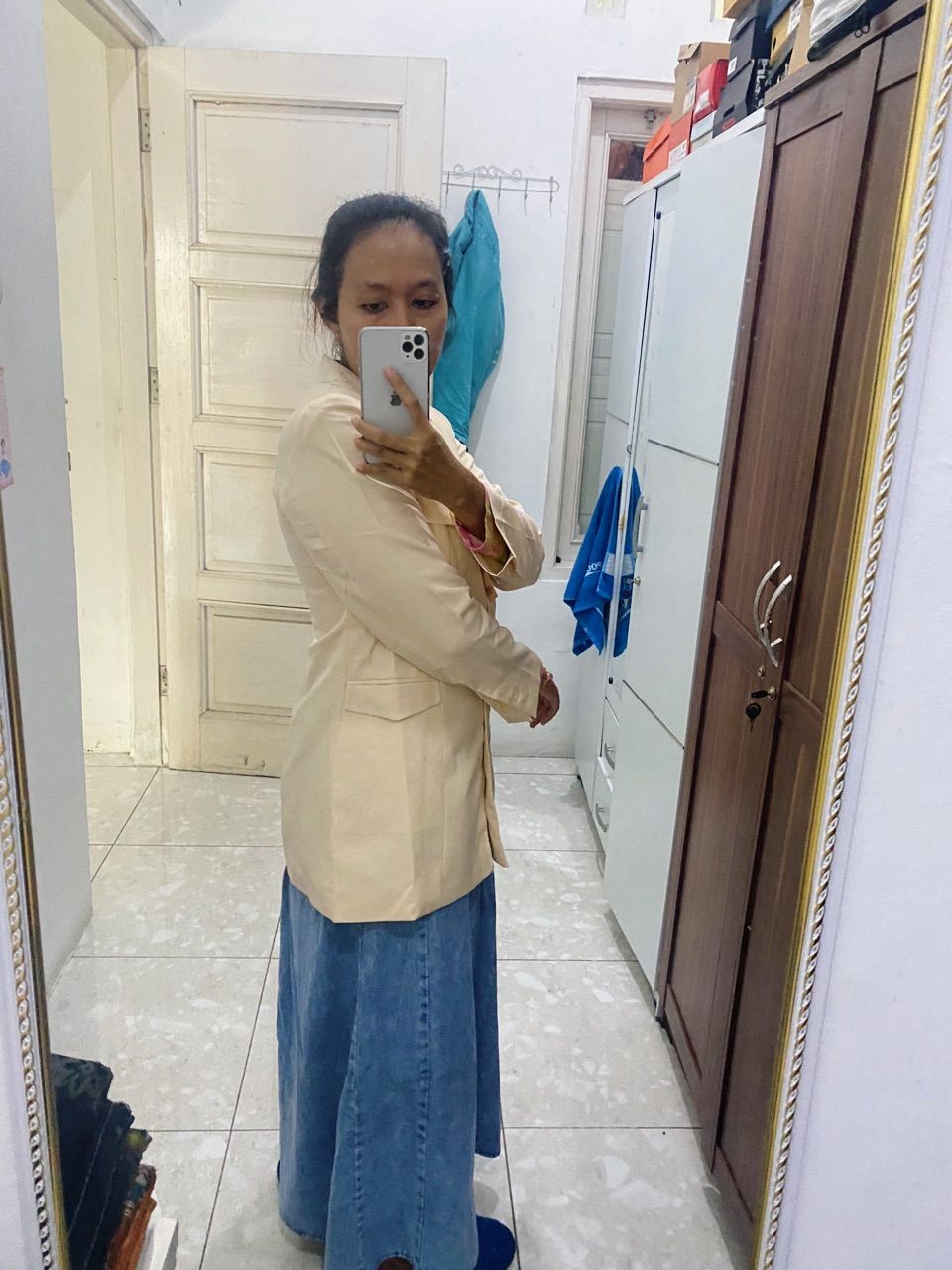 Seragam KEMHAN Wanita Adem Furing Banyak Ukuran - Foto ulasan pembeli