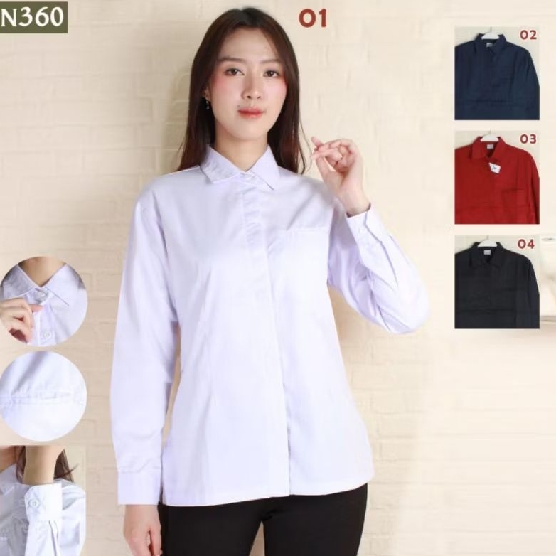 Seragam Kerja Wanita Biru Lengan Panjang Baju Pdh Baju Pns Pemda Asn - foto 8 dari 10, andidarmawan13