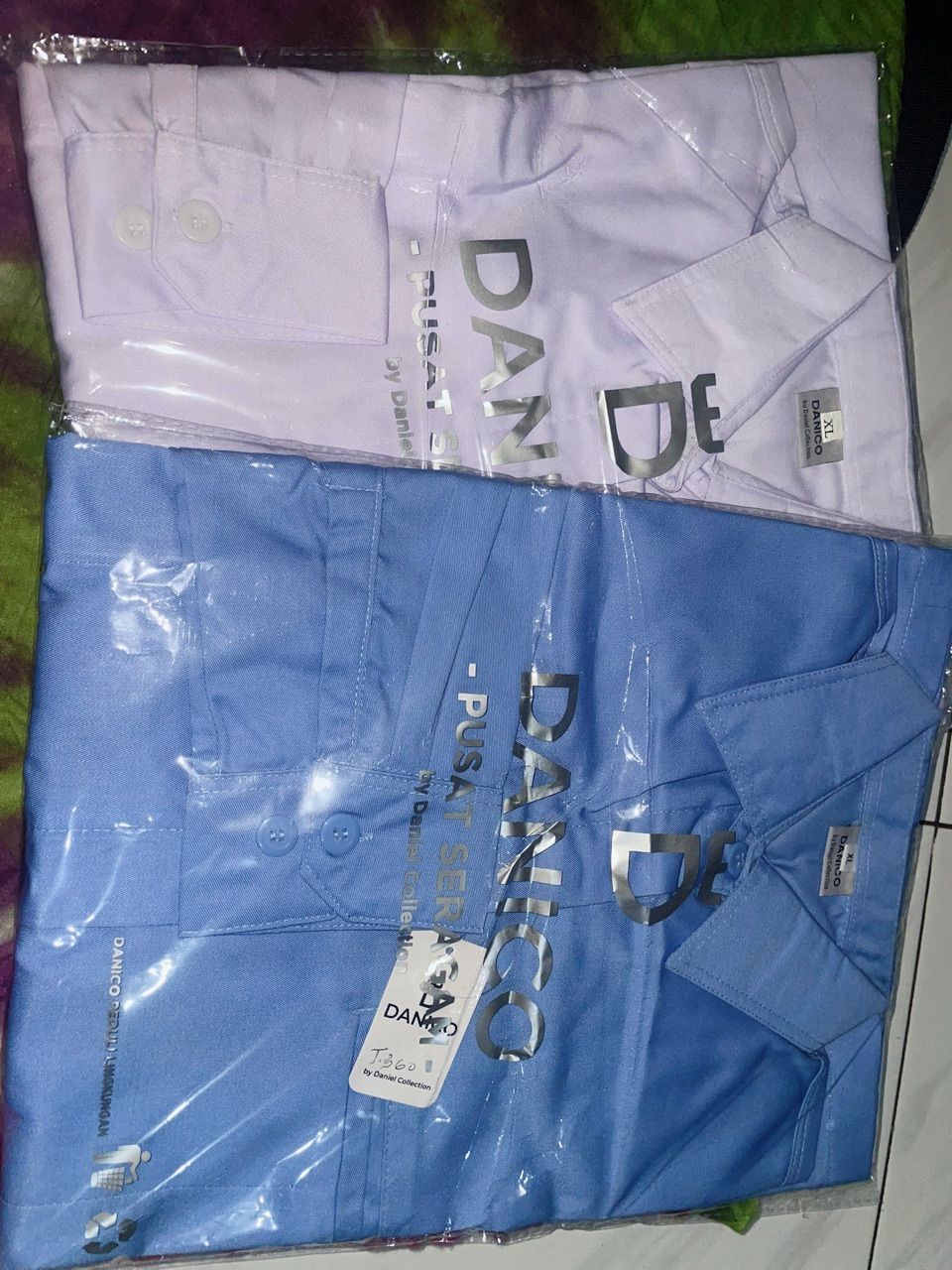 Seragam Kerja Wanita Biru Lengan Panjang Baju Pdh Baju Pns Pemda Asn - Foto ulasan pembeli