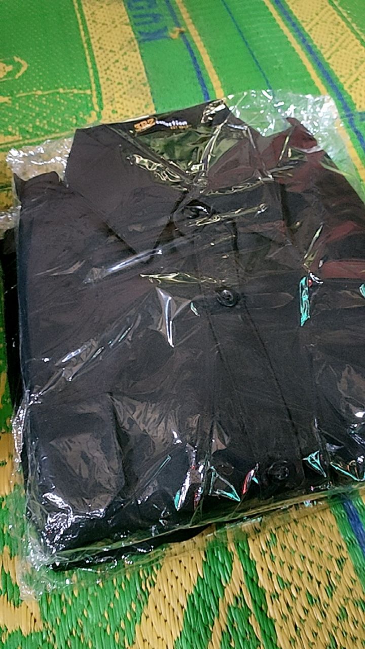 Seragam Kerja Pria Navy Hitam Baju Dinas Terbaru - Foto ulasan pembeli
