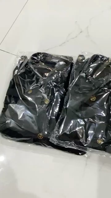 Seragam Kerja Pria Navy Hitam Baju Dinas Terbaru - Foto ulasan pembeli
