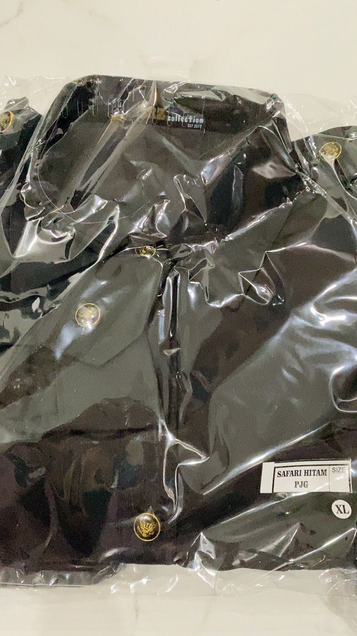 Seragam Kerja Pria Navy Hitam Baju Dinas Terbaru - Foto ulasan pembeli