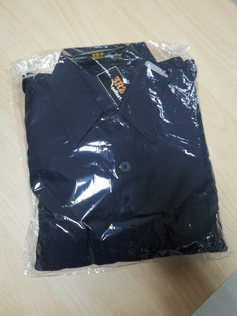 Seragam Kerja Pria Navy Hitam Baju Dinas Terbaru - Foto ulasan pembeli