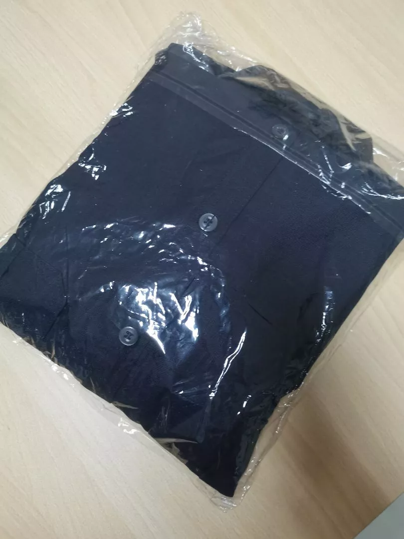 Seragam Kerja Pria Navy Hitam Baju Dinas Terbaru - Foto ulasan pembeli