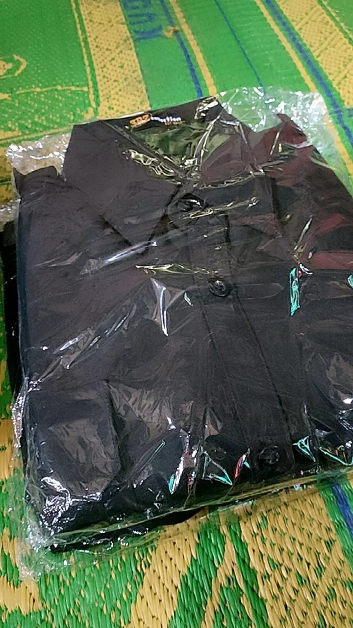 Seragam Kerja Pria Navy Hitam Baju Dinas Terbaru - Foto ulasan pembeli