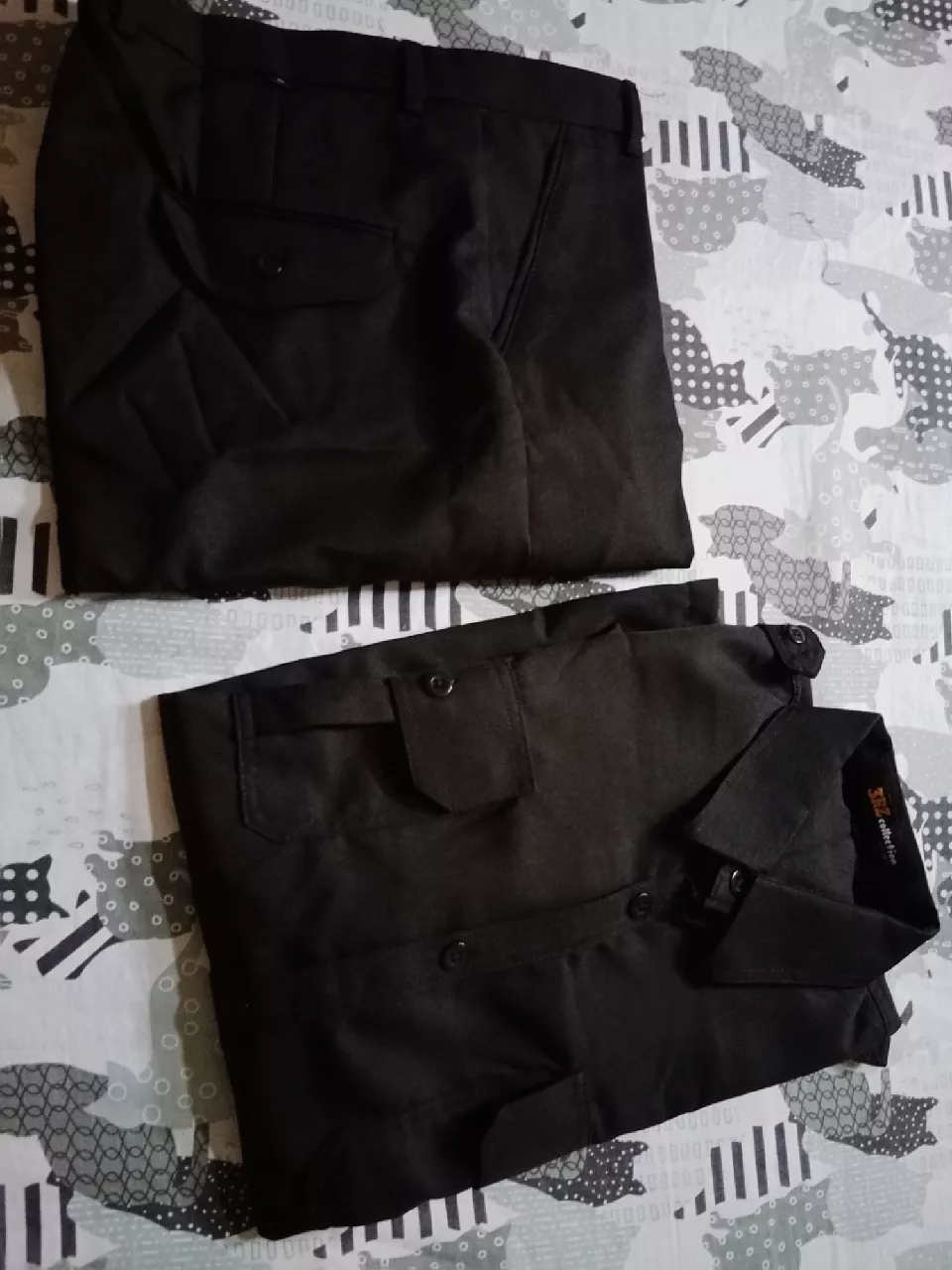 Seragam Kerja Pria Navy Hitam Baju Dinas Terbaru - Foto ulasan pembeli