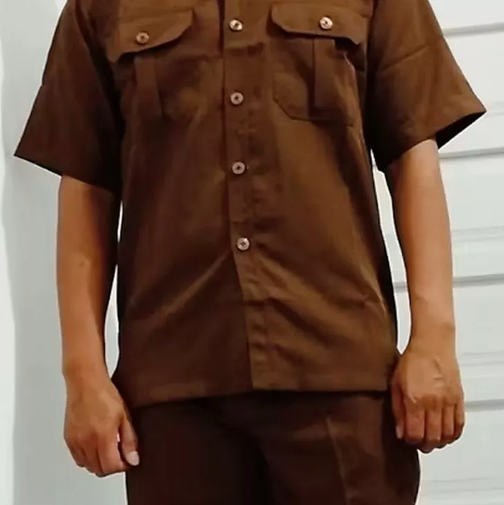 Seragam Kerja Pria Asyraf By Syakira Semi Wool - Foto ulasan pembeli