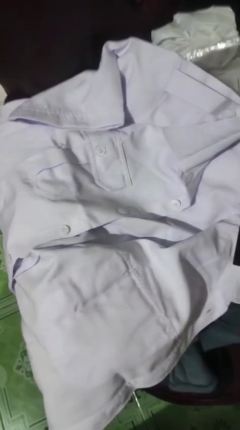 Seragam Kerja Pria Semi Wool Putih Reguler Fit - Foto ulasan pembeli