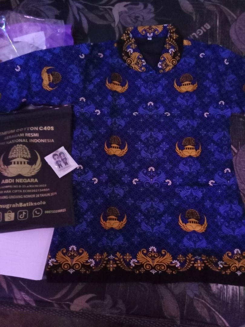 Seragam Korpri Wanita Resmi Sesuai SK PP berlapis furing kain PREMIUM GRADE A - foto 6 dari 10, ichamaimunah