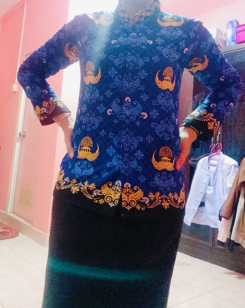 Seragam Korpri Wanita Shanghai Lapis furing kain - foto 5 dari 10, aurel89