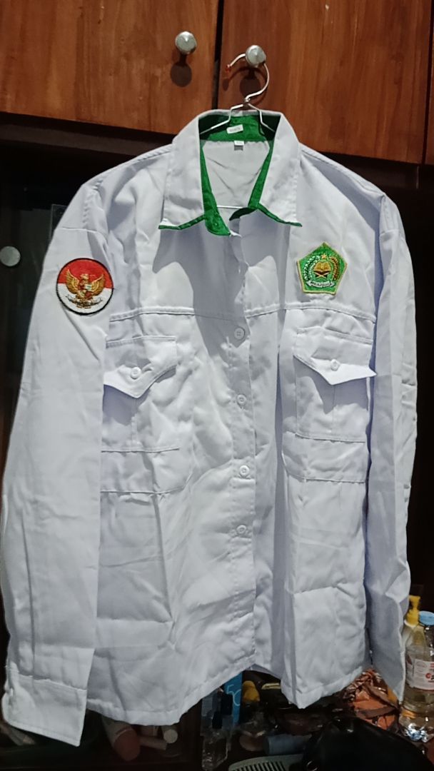 Seragam Pertiwi PDH Pria Khaki Premium S-XXXL - Foto ulasan pembeli