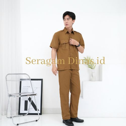Seragam PNS Pemda Pria Baju Dinas Murah Hitam - foto 5 dari 10, aris.nurfendi