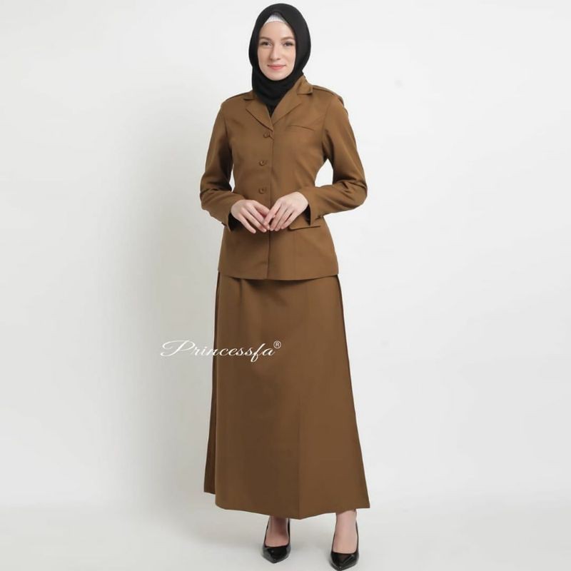 Seragam PNS/PEMDA Princessfa Premium Elegan - foto 1 dari 10