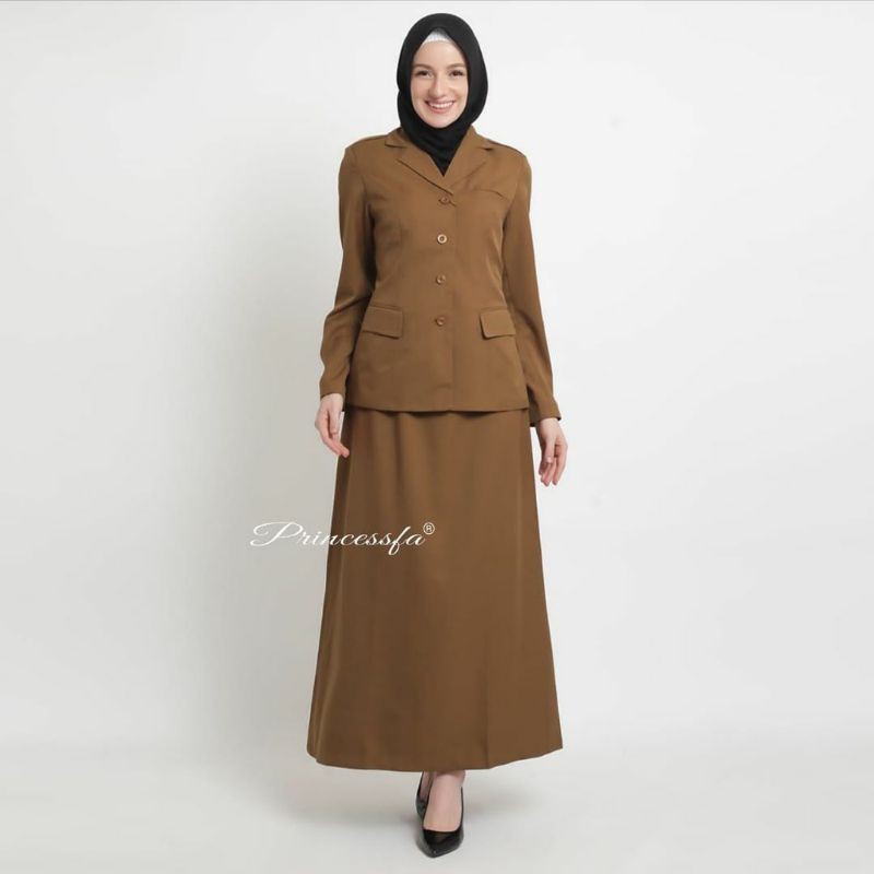 Seragam PNS/PEMDA Princessfa Premium Elegan - foto 4 dari 10, nurkhotijah123