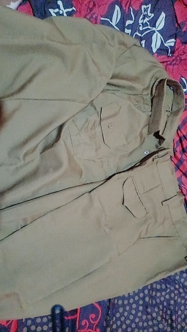 Seragam PNS Pria Cokelat Khaki Premium Nyaman - Foto ulasan pembeli