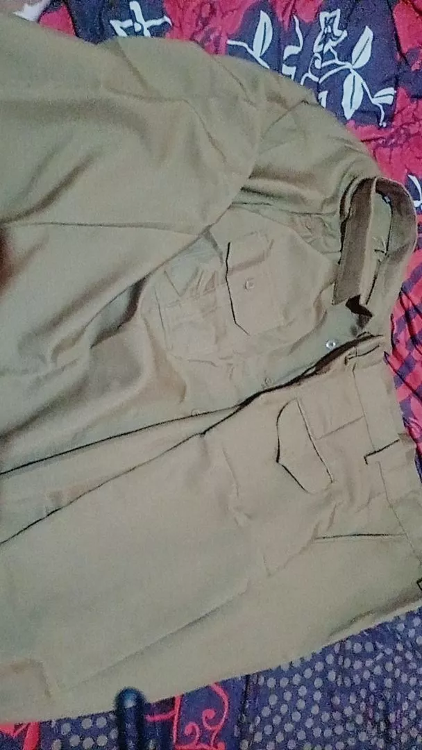 Seragam PNS Pria Cokelat Khaki Premium Nyaman - Foto ulasan pembeli