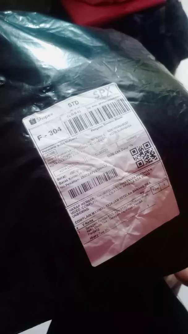 Seragam PNS Pria Cokelat Khaki Premium Nyaman - Foto ulasan pembeli
