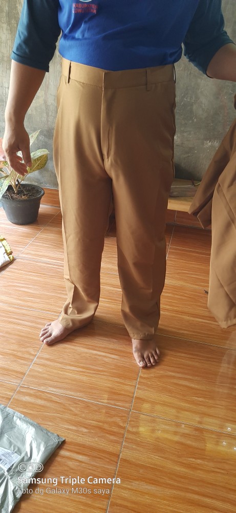 Seragam PNS Pria Khaki Setelan Baju Dinas Pemda - foto 7 dari 10, ahmadfauzanfatahilah