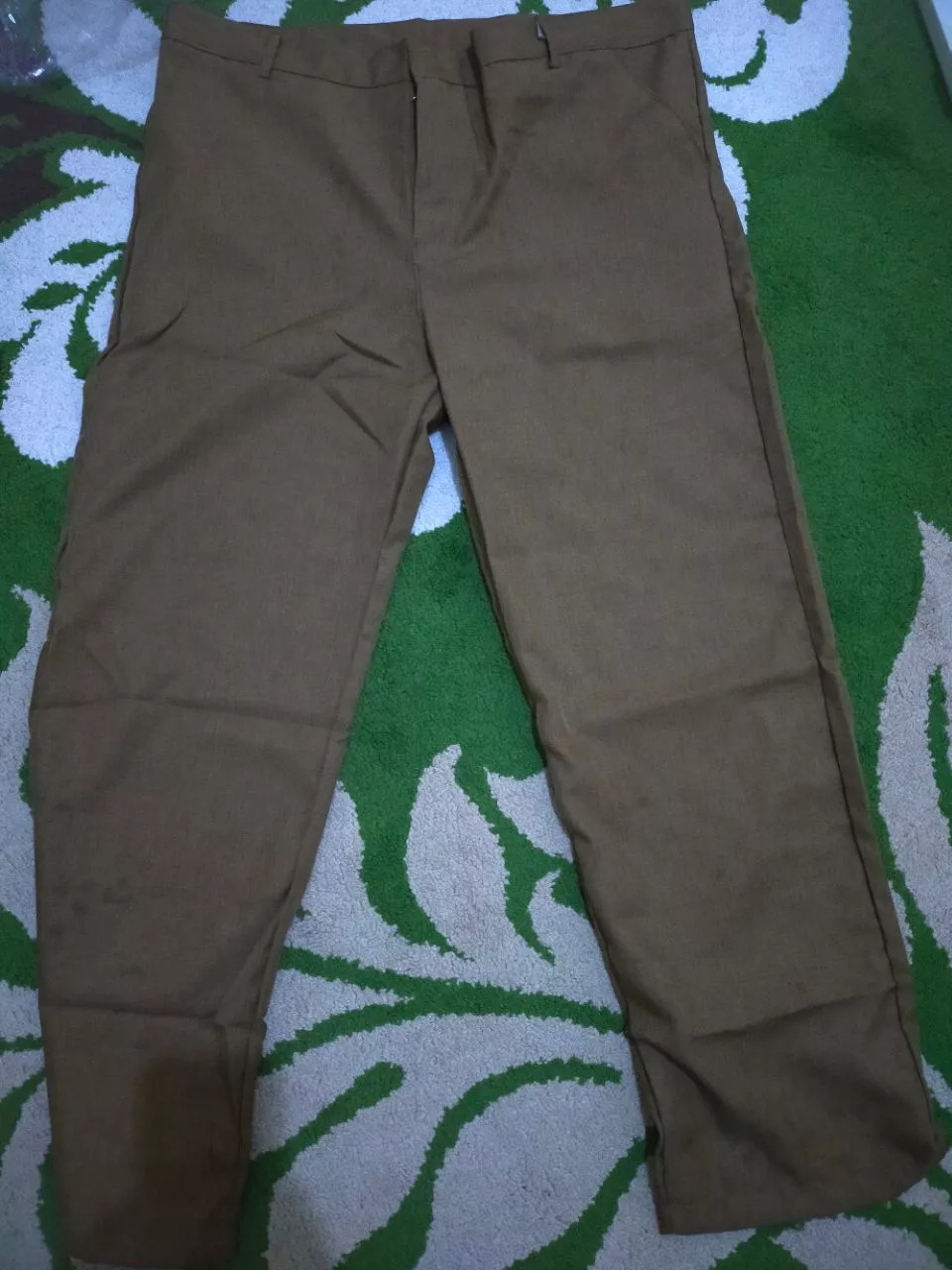 Seragam PNS Pria Khaki Setelan Baju Dinas Pemda - Foto ulasan pembeli