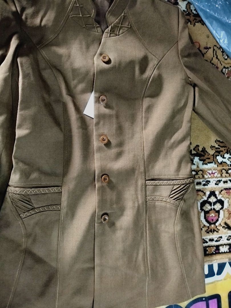 Seragam PNS Wanita Blazer Kerah Sanghai Polyester - foto 8 dari 10, olurtc8f_w