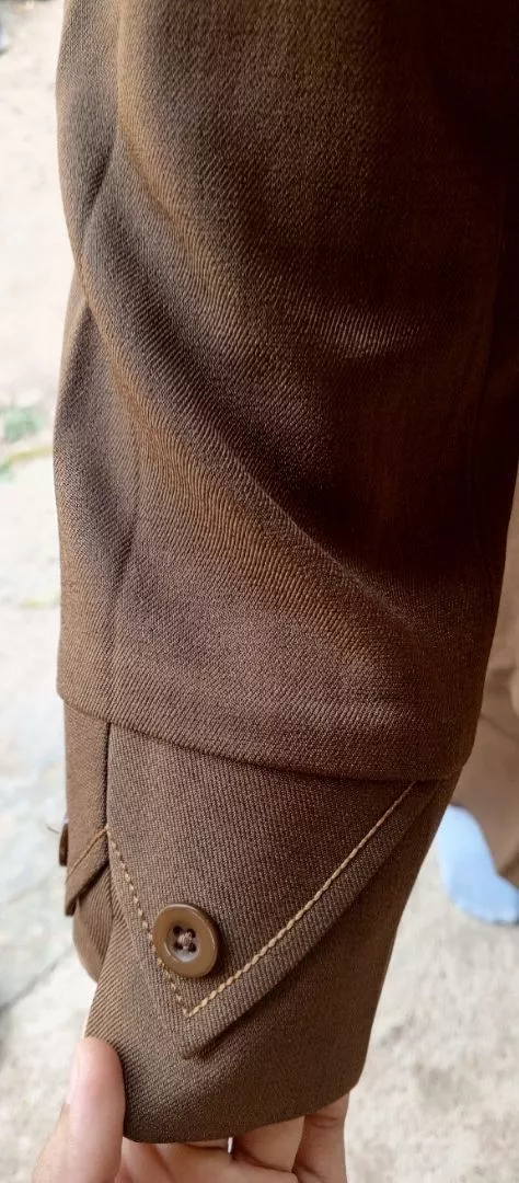 Seragam PNS Wanita Blazer Kerah Sanghai Polyester - Foto ulasan pembeli