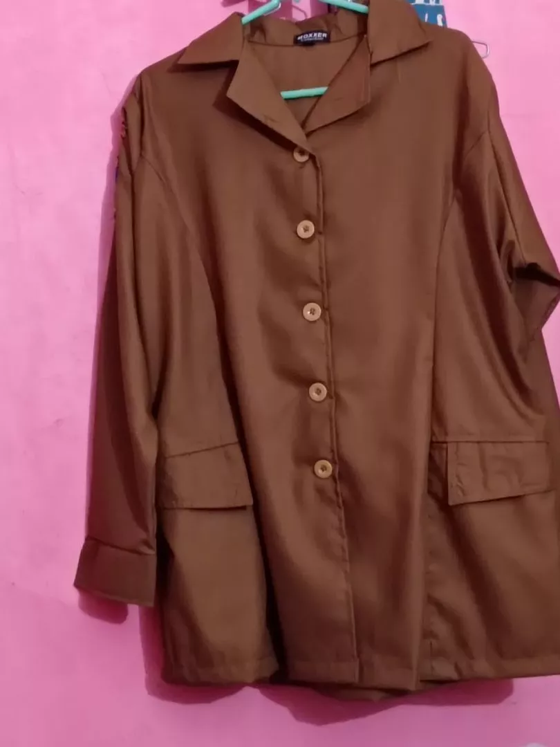 Seragam PNS Wanita Katun Adem Nyaman Khaki - Foto ulasan pembeli