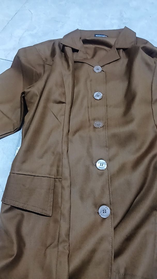 Seragam PNS Wanita Katun Adem Nyaman Khaki - Foto ulasan pembeli