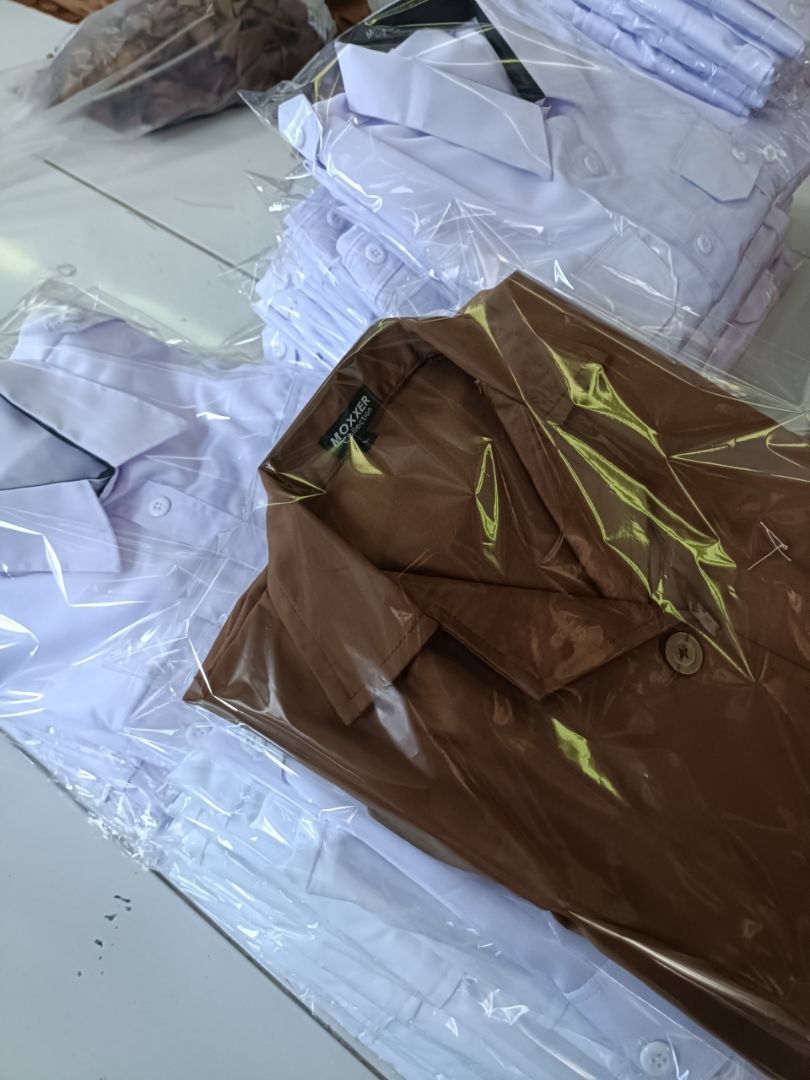 Seragam PNS Wanita Katun Adem Nyaman Khaki - Foto ulasan pembeli